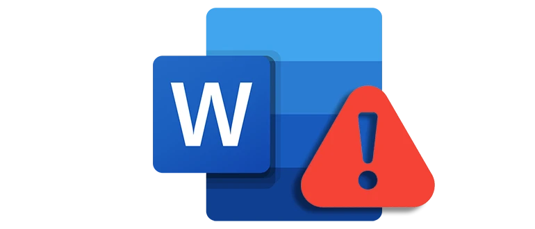 Значок, обозначающий ограничение возможностей программы MS Word