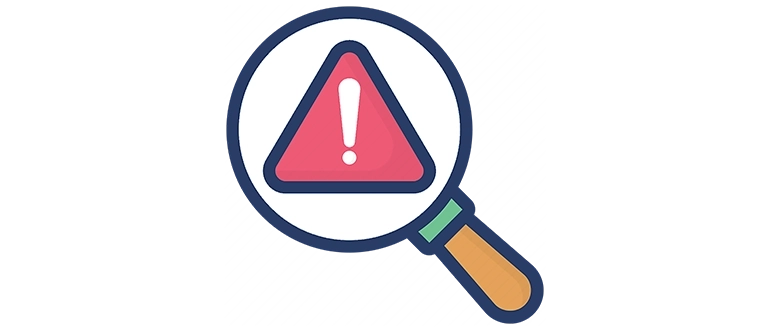 Иконка ошибка