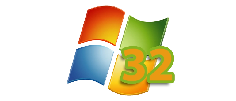 Операционная система Windows 7 с разрядностью 32 бита